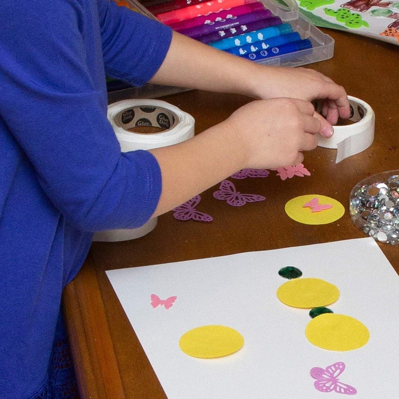 Glue Dots لفافة نقاط الغراء الشفافة، رقيقة جداً 0.375" 300/عبوة - 174922 - Image 4